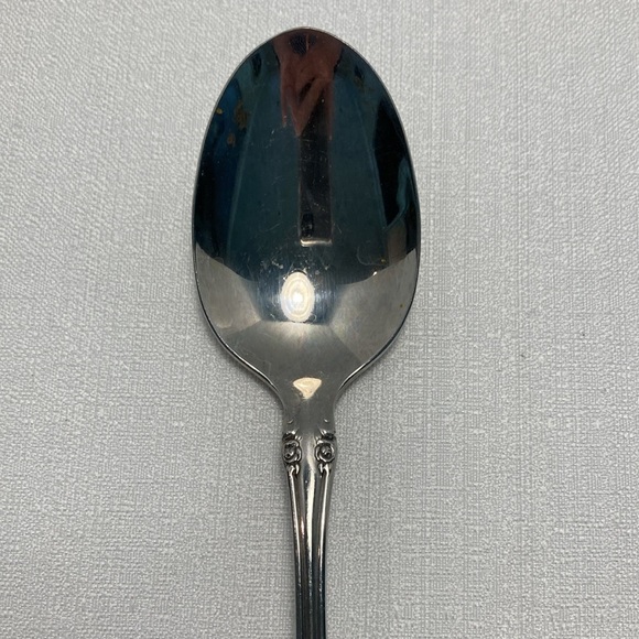 Oneida Community BRAHMS Stainless Glossy Rose Flatware Teaspoon - Picture 3 of 7